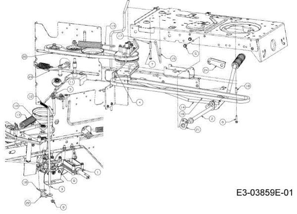 Transmission (2/3) KROSSER 80/12,5 T Cat.2013 Garden tractor