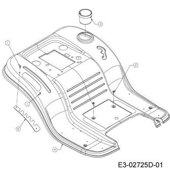 Rear body TORNADO 95/11,5 T Cat.2013 Garden tractor
