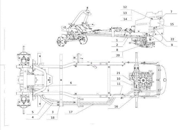 Hydraulic distribution APACHE 92 4x4 EVO Cat.2013 Garden tractor