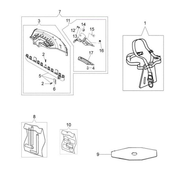 Accessories 741 Brushcutter