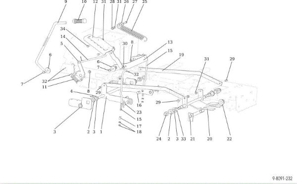 Mowing control OM 107 L/16 KH (K1600AVD) Cat. 2018 Garden tractor