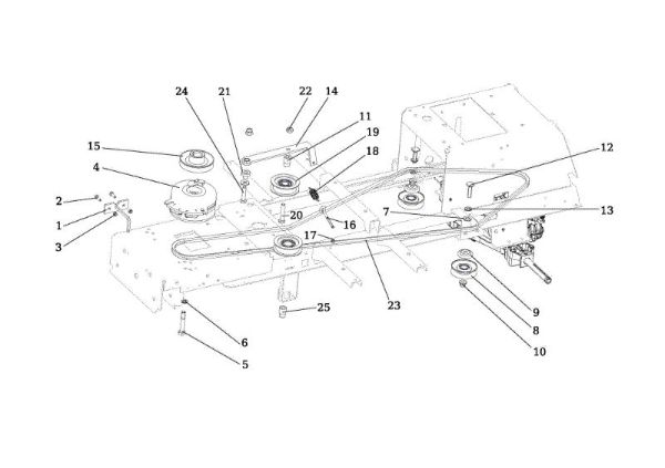 Clutch OM 107 L/24 KH (K2400AVD V-Twin) Cat. 2018 Garden tractor