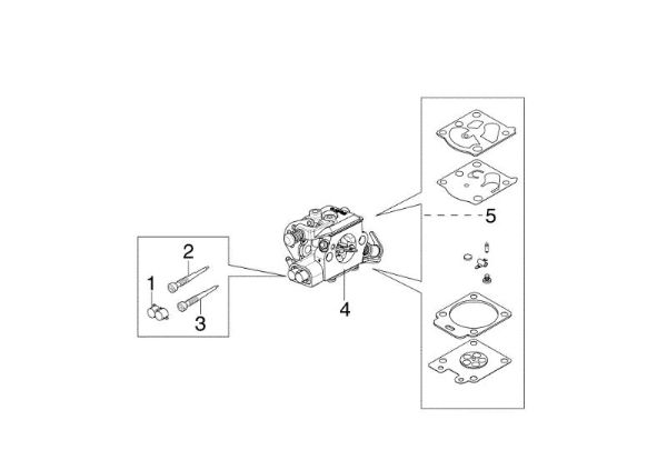Carburetor WT-780G GS 41 (Euro 1) Chainsaw