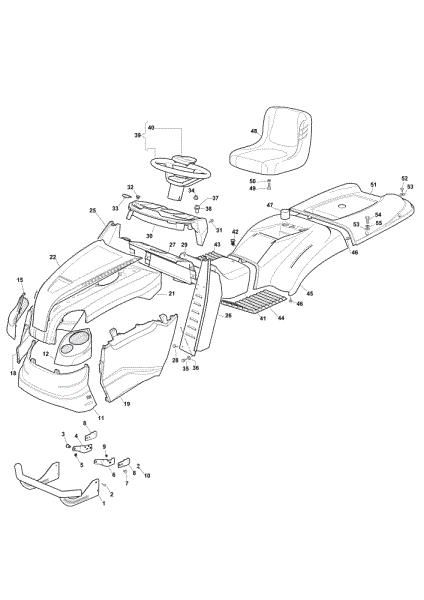 Body OM 123/22 V Cat. 2019 Garden tractor
