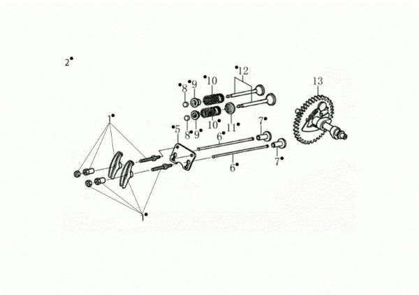 Valve MH 198 RKS (K800 HC - EURO5) Rotary tiller