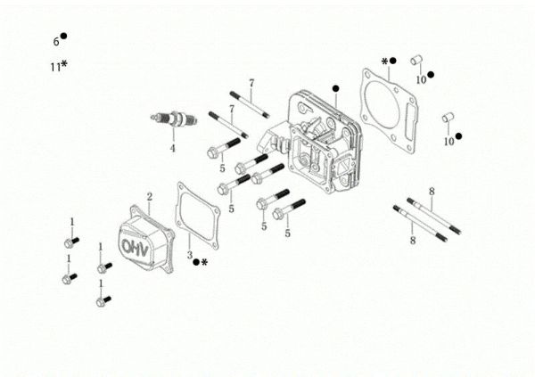 Top cover GV 53 TK ALL ROAD PLUS 4 (K805) EURO 5 Lawnmower