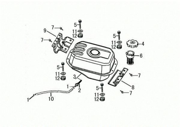 Tank WB 65 (K1100 H) Flail mowers