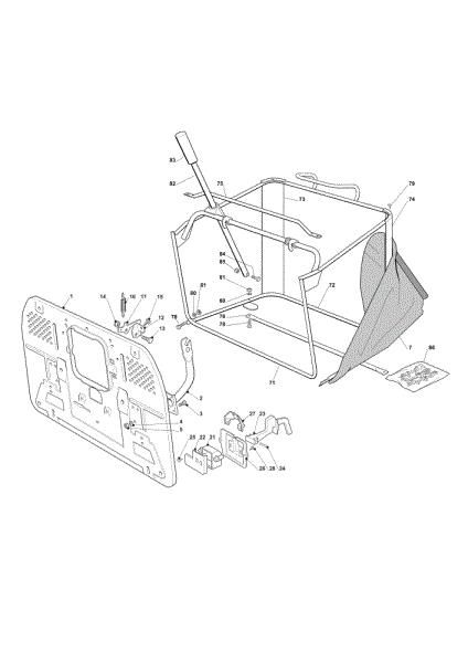 Grassbag OM 103/22 V Cat. 2020 Garden tractor