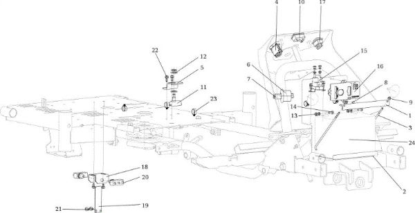 Electrical parts APACHE 92 4x4 EVO Cat.2021 Garden tractor