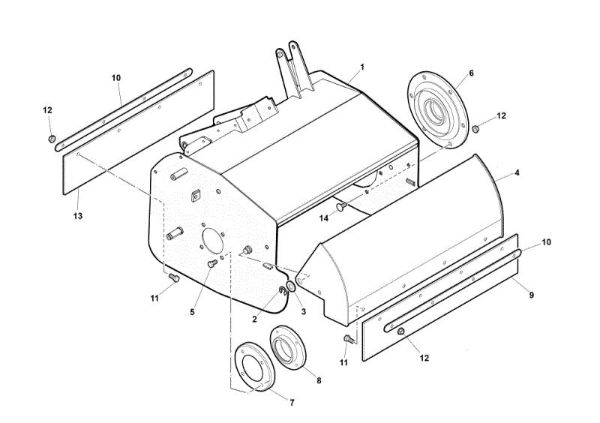Hood WB50 (K800H) Flail mowers