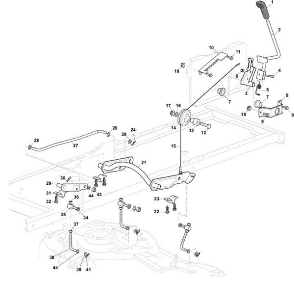 Cutting plate lifting OM 84/14,5 K H Cat. 2022 Garden tractor