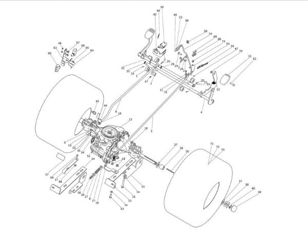 Transmission OM 92/16KH (K1600AVD) Cat. 2023 Garden tractor