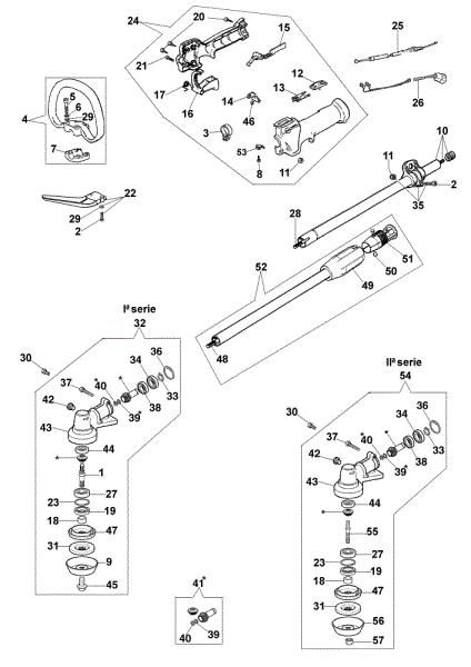 Transmission 725 D Brushcutter