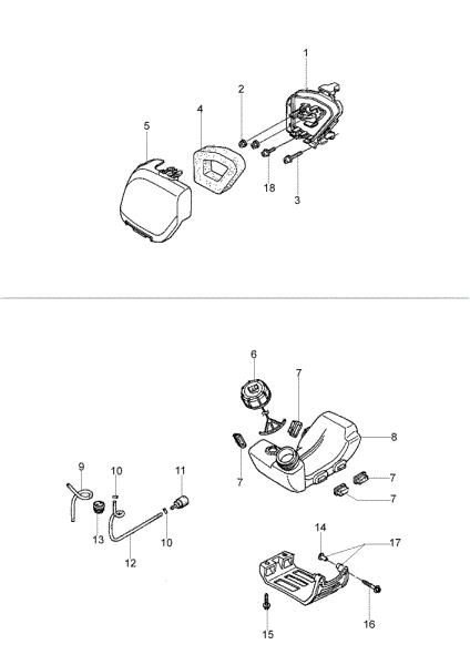 Tank BC 360 4S Brushcutter