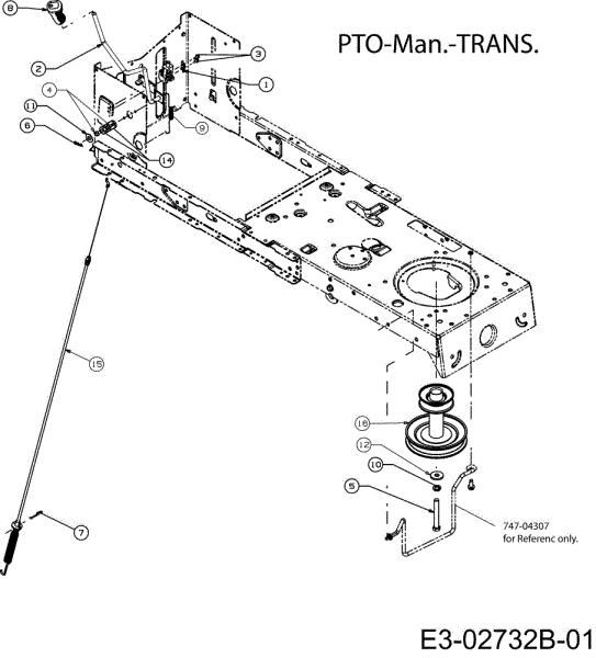 Levers POLO 97/13,5 T Cat.2007 Garden tractor