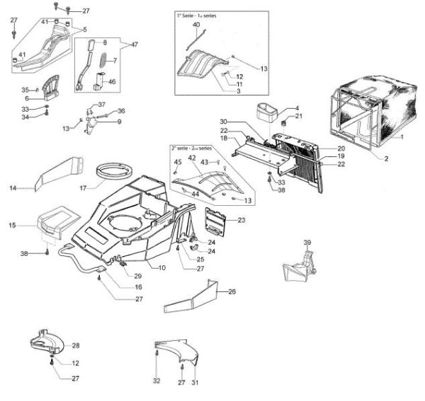 Deck LUX 55 TBI Lawnmower