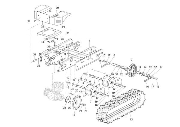 Frame (From SN B111461062) CR 270 Transporter