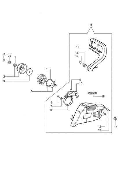 Clutch 940 C Chainsaw
