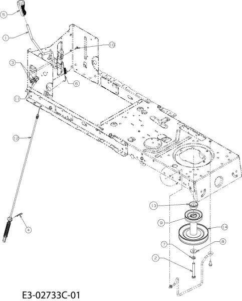Levers POLO 108/20 H Cat.2008 Garden tractor