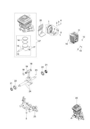 Motor WP 30 Motobomba