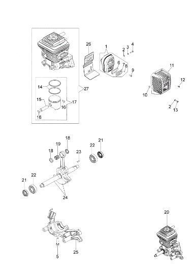 Motor WP 30 Motobomba