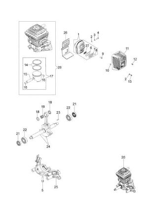 Motor WP 300 (Euro 2) Motobomba