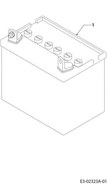 Bateria POLO 108/17,5 H Tractor