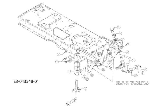 Eje anterior KROSSER 105/17,5 H Cat. 2010 Tractor