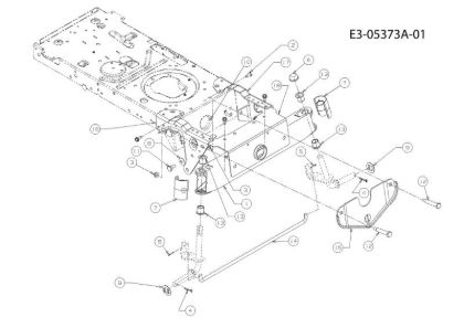 Eje anterior (1/2) TORNADO 95/11,5 T Cat.2010 Tractor
