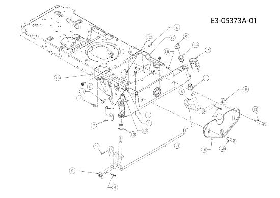 Eje anterior (1/2) TORNADO 95/11,5 T Cat.2010 Tractor
