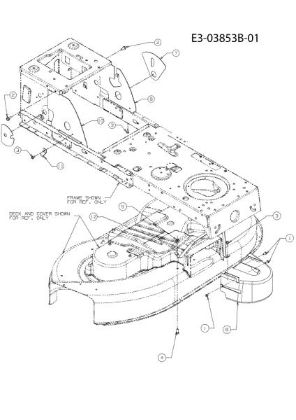 Proteccion correas TORNADO 108/20 H Cat.2010 Tractor