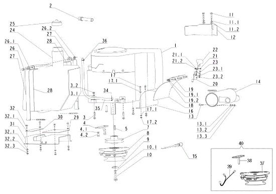 Motor APACHE 92 EVO Cat.2011 Tractor