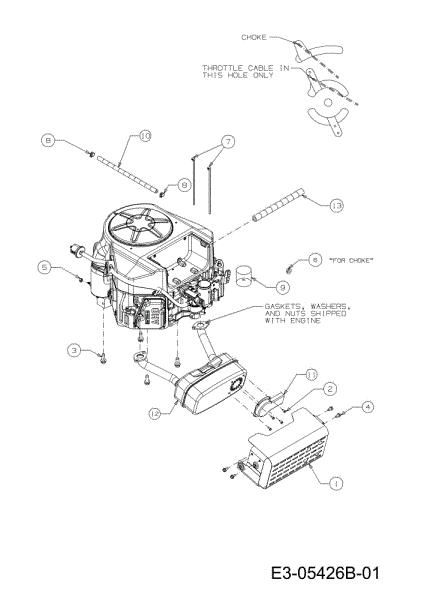 Motor KROSSER 92/16 H Cat. 2011 (13XXXXXX636) Tractor
