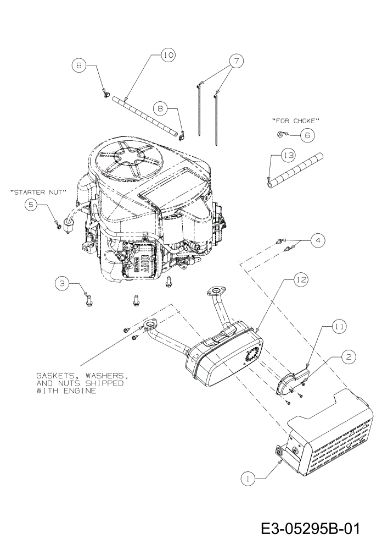Motor KROSSER 105/22 H Cat. 2011 (13XXXXXX636) Tractor