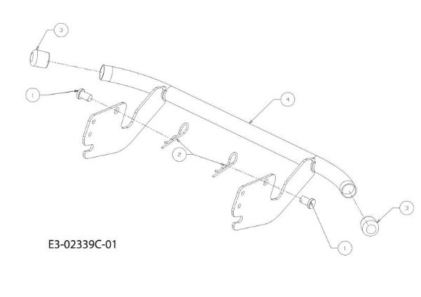Parachoques KROSSER 105/22 H Cat. 2011 (13XXXXXX636) Tractor