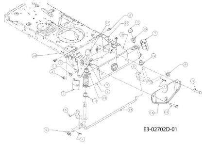 Eje anterior (1/2) TORNADO 95/11,5 T Cat.2011 Tractor