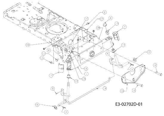Eje anterior (1/2) TORNADO 95/11,5 T Cat.2011 Tractor