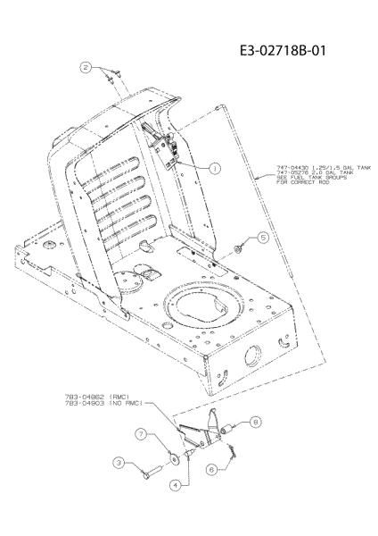 Pedal TORNADO 95/11,5 T Cat.2011 Tractor