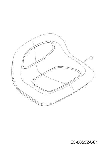 Asiento TORNADO 97/13 T Cat.2011 Tractor