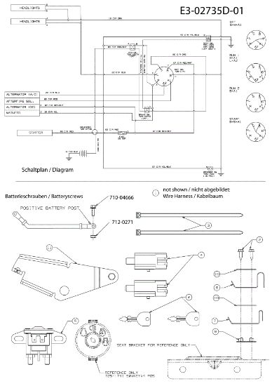 Esquema eléctrico (1/2) TORNADO 97/13 T Cat.2011 Tractor