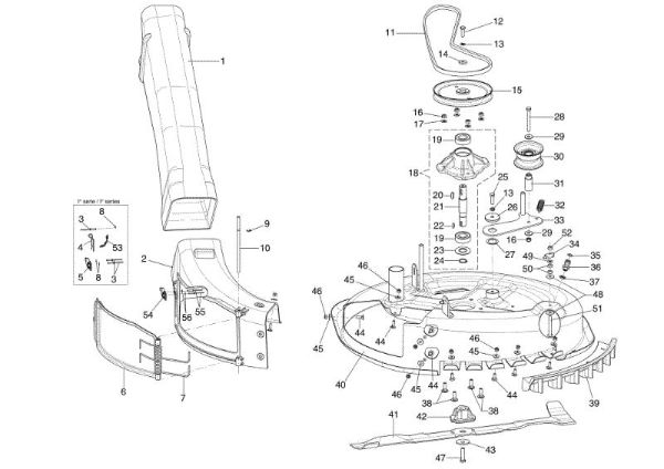 Plataforma de corte MISTRAL 72/13 H (4in1) e EURO 5 Tractor