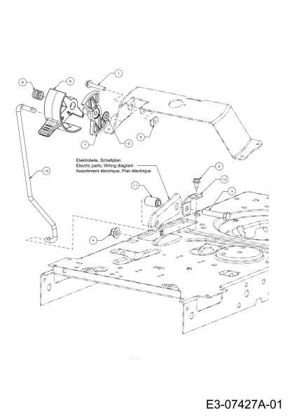 Pedal KROSSER 92/13 T Cat.2012 Tractor