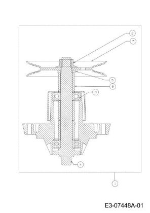 Soporte cuchillas (1/2) KROSSER 92/13 T Cat.2012 Tractor