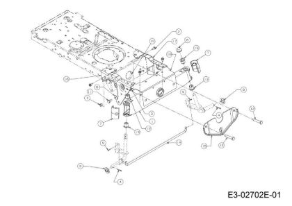 Eje anterior (1/2) TORNADO 95/11,5 T Cat.2012 Tractor