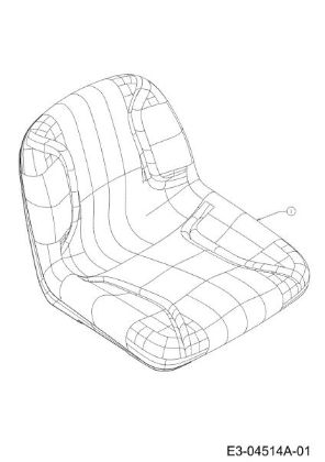 Asiento KROSSER 92/16 H Cat. 2012 Tractor