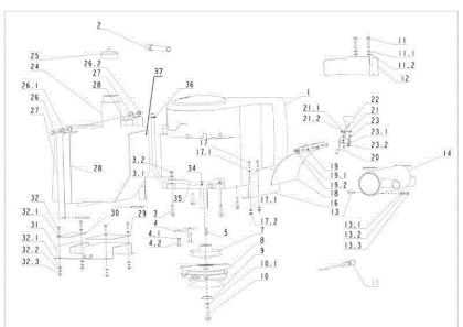 Motor APACHE 92 EVO Cat.2012 Tractor