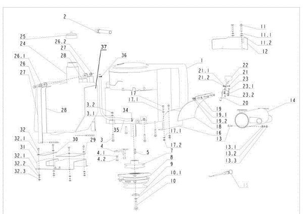 Motor APACHE 92 EVO Cat.2012 Tractor