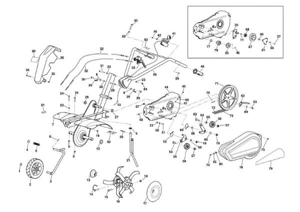 Despiece completo MH 150R - MH 150RX Motoazada