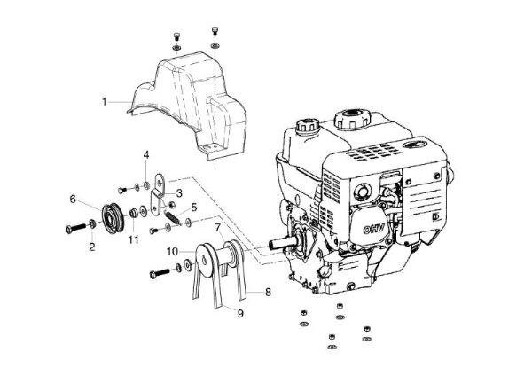 Motor completo ARTIK 56 EL Turbo nieve