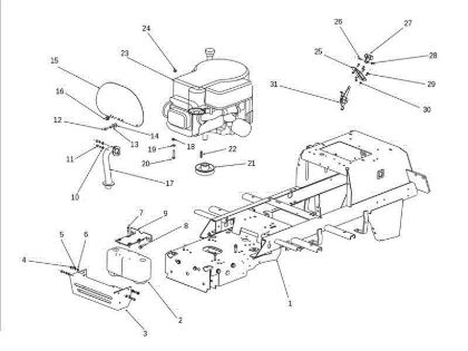 Motor OM 106S/15,5H Cat.2013 Tractor